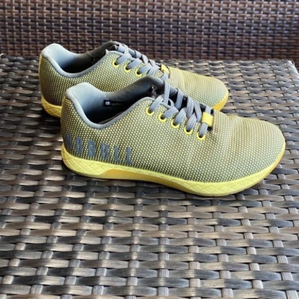 Nobull Women's Athletic Shoes - Gray and Yellow